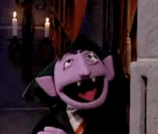 The Count from Sesame Street